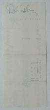 Load image into Gallery viewer, 1990 Vintage NHL Hockey Buffalo Sabres Check Bank Cheque - Issued Dale DeGray
