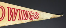 Load image into Gallery viewer, 1967 Detroit Red Wings Vintage NHL Hockey Team Photo Felt Pennant Henderson Howe
