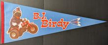 Load image into Gallery viewer, Toronto Blue Jays Original Mascot B.J. Birdy Felt Banner 29.5&quot; Full Size Pennant
