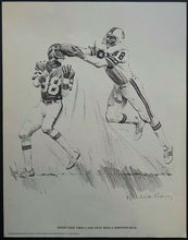 Load image into Gallery viewer, 1981 Washington Redskins Shell Oil NFL Football Prints x7 Different Vintage
