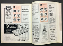Load image into Gallery viewer, 1969 NHL Philadelphia Spectrum Game Program Chicago Blackhawks Beat Flyers 12-0

