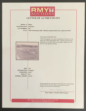 Load image into Gallery viewer, 1936 Indianapolis 500 Original Type 1 Photo Louis Meyer Wins 33rd Running
