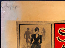 Load image into Gallery viewer, 1899 Scientific American Original Advertising Poster Antique Vintage Old Rare
