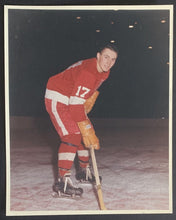 Load image into Gallery viewer, Original Paul Henderson Rookie Era J.D. McCarthy Photo + Album Stamp NHL Hockey
