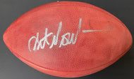 Art Monk Autographed Wilson Football Signed Washington Redskins Fanatics
