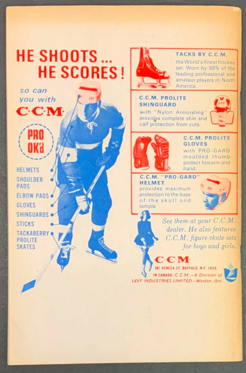 1965-66 International Hockey League IHL Media Guide Yearbook Vintage ...