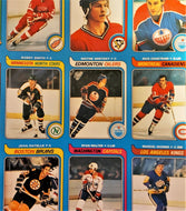 1979-80 OPC NHL Hockey Cards Uncut Sheet Blank Back Wayne Gretzky Rookie RC RARE
