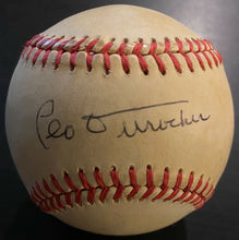Load image into Gallery viewer, Leo Durocher Signed Chub Feeney Baseball Autographed Dodgers MLB HOFer JSA LOA
