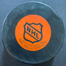 Load image into Gallery viewer, 1980s Vintage NHL Hockey Hartford Whalers Official Game Used Inglasco Puck
