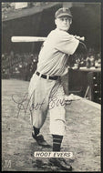Hoot Evers Signed Autographed McCarthy Photo Vintage Baseball Detroit Tigers
