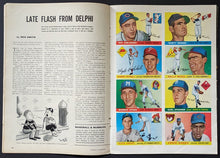 Load image into Gallery viewer, 1955 Sports Illustrated Magazine Willie Mays Cover Topps Baseball Cards MLB
