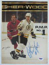 Load image into Gallery viewer, NHL Hockey Boston Bruins Ray Bourque Autograph Signed Page PSA / DNA Certified
