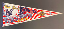 Load image into Gallery viewer, 1996 World Series New York Yankees Full Size Vintage Pennant
