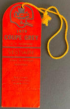 Load image into Gallery viewer, 1979 Grey Cup Official CFL Football Game Dressing Room Pass Alouettes Eskimos
