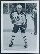 Vintage Toronto Maple Leafs Darryl Sittler Type 1 Hockey Photo By Robert Shaver