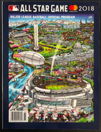 2018 MLB Baseball All Star Game Program Washington Nationals Host Scherzer