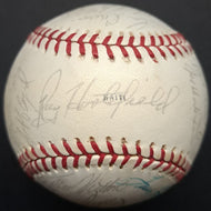 1978 Toronto Blue Jays Team Signed x34 Baseball Doerr Hartsfield ++ Autographed