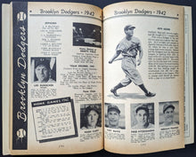 Load image into Gallery viewer, 1942 Who’s Who In MLB Program Team Photos 1941 New York Yankees Brooklyn Dodgers
