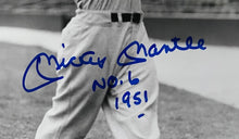 Load image into Gallery viewer, Mickey Mantle Autographed Oversized Photo Signed New York Yankees MLB PSA LOA

