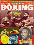 1974 International Boxing Magazine Muhammad Ali vs Joe Frazier Cover Photo