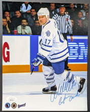 Load image into Gallery viewer, Wendel Clark Autographed Hockey Photo Signed Toronto Maple Leafs NHL JSA COA
