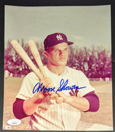 Moose Skowron Autographed Signed New York Yankees MLB Baseball Photo JSA COA