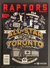 Load image into Gallery viewer, 2016 Toronto Raptors Magazine NBA Special All Star Game Issued Basketball
