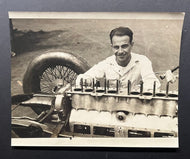 1925 Indianapolis 500 Underwood Press Photo Peter De Paolo Before The Race