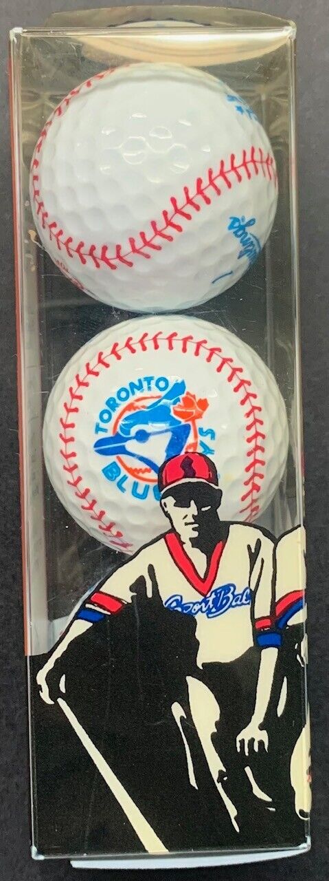 1996 Toronto Blue Jays Budig Baseball Branded Golf Balls x3 Powell Raven 332