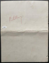 Load image into Gallery viewer, 1930&#39;s Cotton Club Menu Autographed Cab Calloway Signed Back JSA COA
