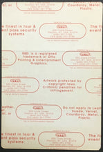 Load image into Gallery viewer, 1992 Genesis Concert Tour We Can&#39;t Dance Backstage Pass Local Staff Vinyl Decal
