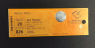 2002 Salt Lake Olympics press ticket Men's Quarterfinal Ticket USA Vs Germany