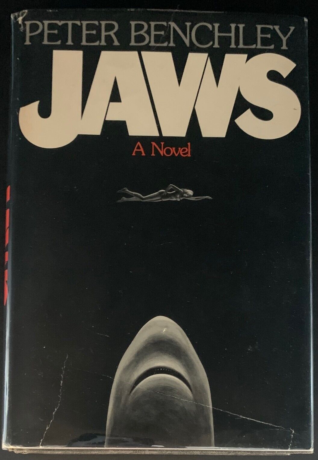 Jaws First Edition Author Peter Benchley Autographed Signed Book JSA LOA Vintage