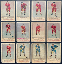 Load image into Gallery viewer, 1951/52 Parkhurst NHL Hockey Card Complete Full Set Graded x4 Howe RC PSA KSA
