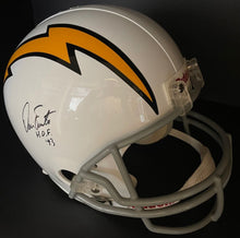 Load image into Gallery viewer, Dan Fouts San Diego Chargers Signed Full Size Riddell NFL Helmet JSA Football
