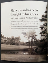 Load image into Gallery viewer, 2005 PGA Golf Masters Tournament Program Tiger Woods Wins His 3rd Vintage
