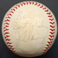 1980s Jim Clancy Autographed Baseball MLB Signed Rawlings Toronto Blue Jays