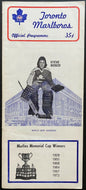1979 OHA Hockey St. Catherine's Blackhawks Toronto Marlies Playoff Program