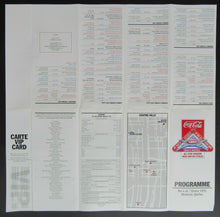 Load image into Gallery viewer, 1993 Montreal Canadiens 44th NHL All Star Game Weekend Schedule Guide Hockey
