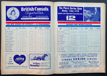 Load image into Gallery viewer, May 3 1966 Stanley Cup Finals Hockey Program Red Wings vs Canadiens Game 5
