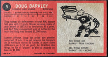 Load image into Gallery viewer, 1964-65 Vintage Detroit Red Wings Doug Barkley Topps Tallboy NHL Hockey Card
