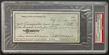 Load image into Gallery viewer, Joe DiMaggio Signed Check Authentic Autographed Cheque Yankee Clipper PSA/DNA
