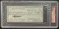Joe DiMaggio Signed Check Authentic Autographed Cheque Yankee Clipper PSA/DNA