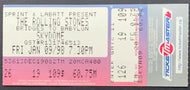1998 Toronto SkyDome The Rolling Stones Bridges To Babylon Tour Concert Ticket