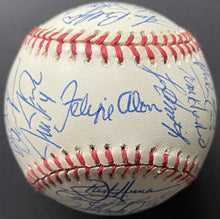 Load image into Gallery viewer, 1997 Montreal Expos Team Signed National League Rawlings Baseball x30 JSA LOA
