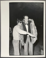 C 1969 Mick Jagger + John Phillips Type 1 Photo LOA Rolling Stones Vintage Music