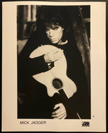 1992 Altantic Records Publicity Photo Mick Magger Rolling Stones Vintage Music