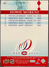 Load image into Gallery viewer, 2008 Upper Deck Howie Morenz Hockey Card #252 Montreal Canadiens PSA Mint 9

