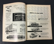 Load image into Gallery viewer, 1973 Toronto Argonauts CFL Football Program Vs Hamilton Tiger Cats Ivor Wynne

