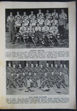 Load image into Gallery viewer, 1949 Hendy Hockey Guide Rules Records and Schedule + Who&#39;s Who in Hockey NHL
